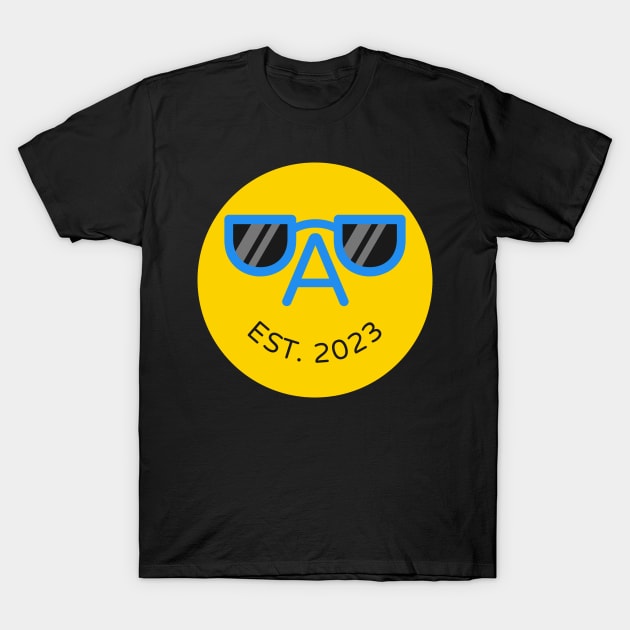 Dad Est 2023 New Fathers Day Gifts T-Shirt by DwiRetnoArt99